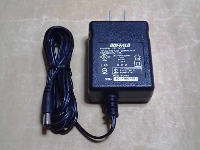〈 BUFFALO 無線LAN用 ACアダプター US112-3312 〉拍卖