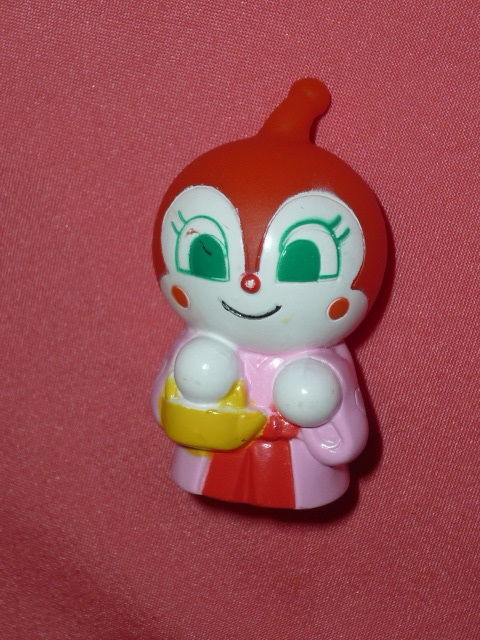 激レア!カワイイ♪ アンパンマン キャラクター ひなまつり 指人形マスコット②ドキンちゃん拍卖