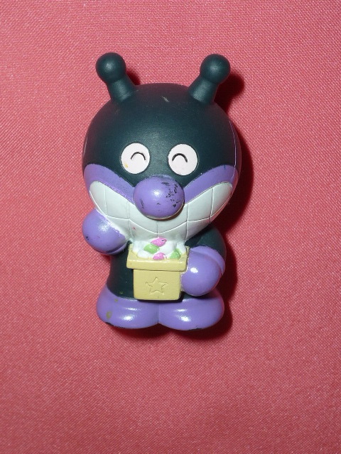 激レア!カワイイ♪ アンパンマン キャラクター ひなまつり 指人形マスコット⑥ばいきんまん拍卖