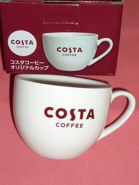 レア!カッコイイ♪COSTA COFFEE コスタコーヒー 陶器製 マグカップ コーヒーカップ(非売品)拍卖