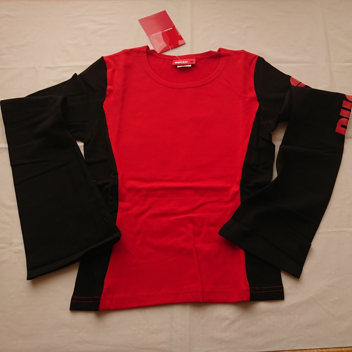 【未使用品】 DUCATI 純正 T-シャツ LADY Mサイズ拍卖