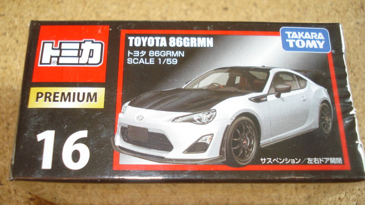トミカ 旧プレミアム NO.16 トヨタ86GRMN//2016年4月発売//旧PREMIUM・廃盤//拍卖
