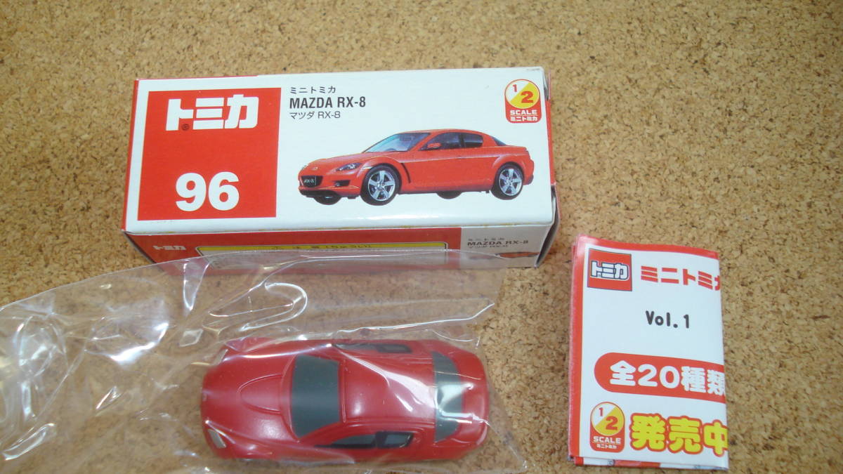 ミニトミカ №96 マツダ RX-8 赤 *箱ヨゴレ・キズダメージ有り*MAZDA拍卖