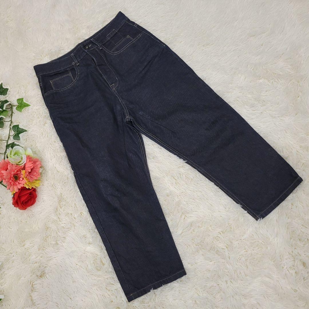 astaire cropped cut デニム お洒落 ハーフ パンツ拍卖