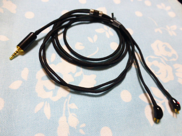 Etymotic Research ER-4S BELDEN 1804a 2.5mm4極 トープラ販売 高品質ver 120cm (ER-4P 22Ω 可) コンパクト仕上 エティモティックリサーチ拍卖