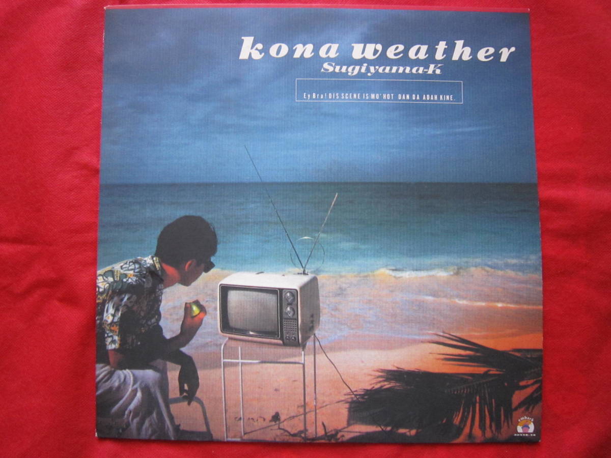 ■杉山清貴(KIYOTAKA Sugiyama) / kona weather / 国内盤LPレコード 拍卖