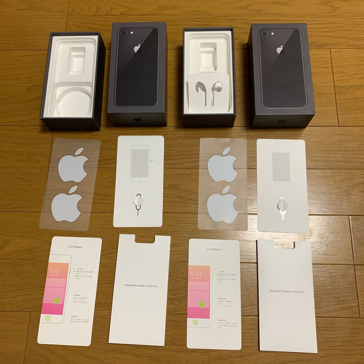 ★iPhone8★スペースグレイ★スペースグレー★iPhone★空箱★箱★アップル ステッカー★シール★Apple ★SIM ピン★拍卖