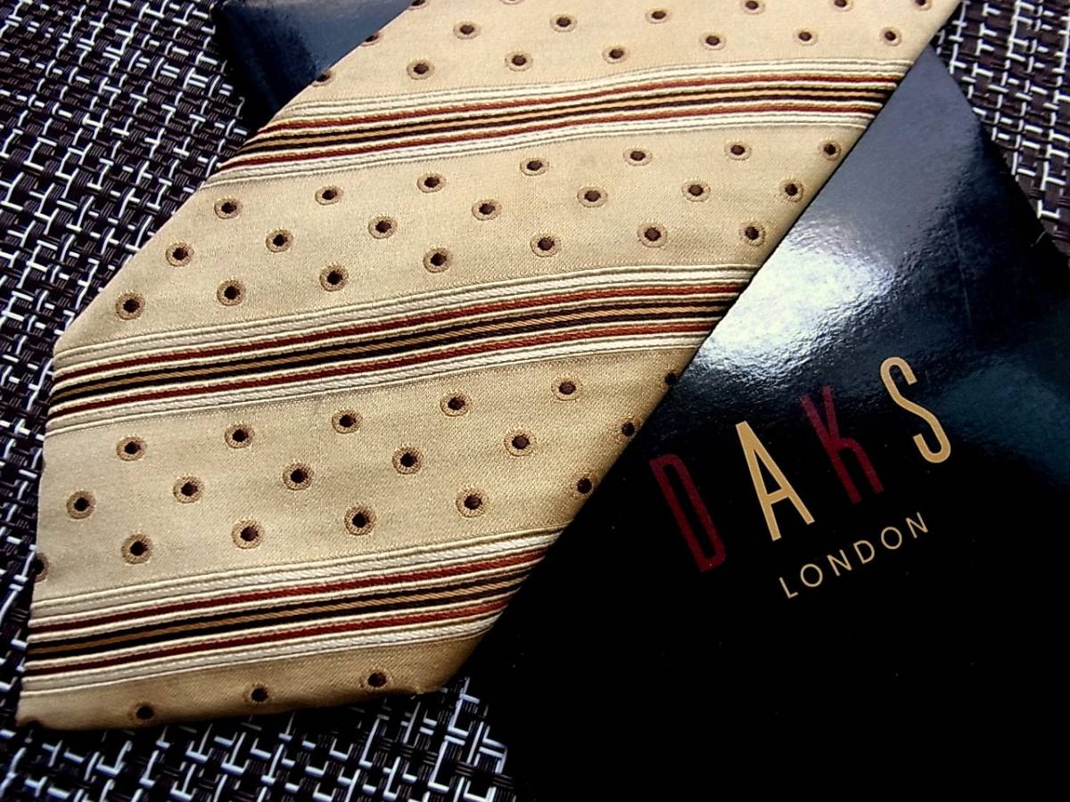 ・ω・ ☆SALE☆4116☆【DAKS】ダックスのネクタイ拍卖