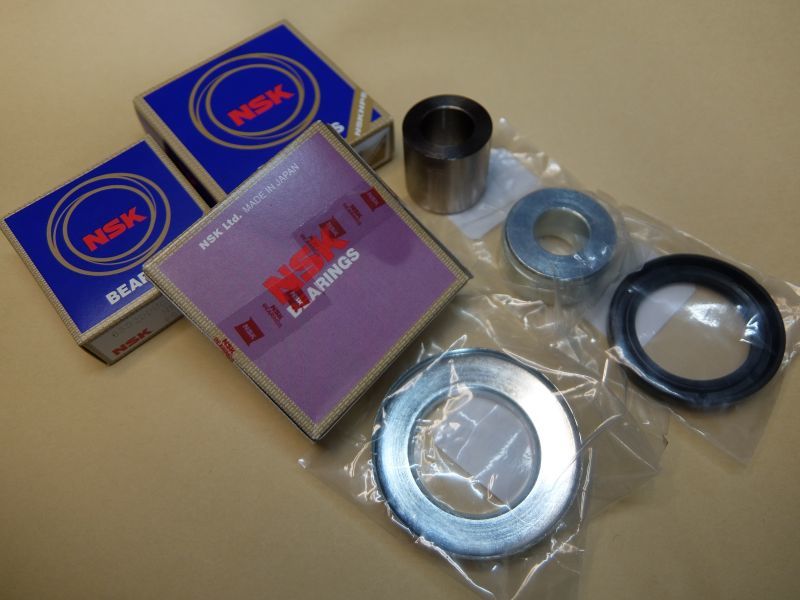 RZ250 RZ350 350ホイール 絶版カラー・オイルシール・低フリクション ベアリング 4L3 4UO拍卖