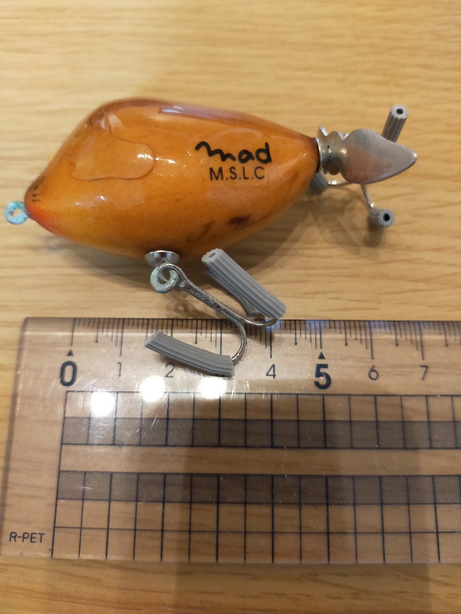 ウッド スミス プロペラモグラ美品検索西岡 オールドルアー ハトリーズ拍卖