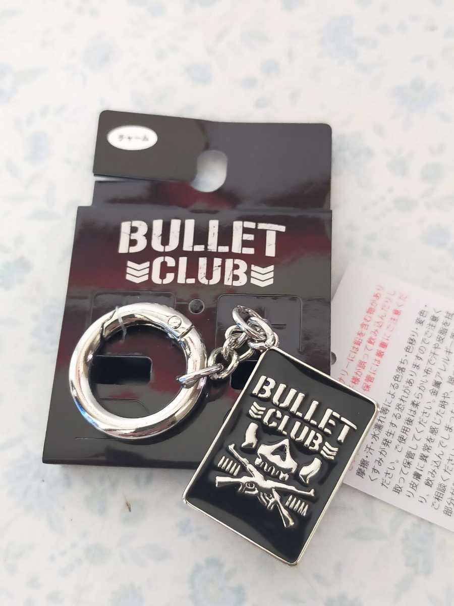 新品!完売品!BULLET CLUB 新日本プロレス キーホルダー キーマスコット ロゴ 同梱可能!グッズ 拍卖