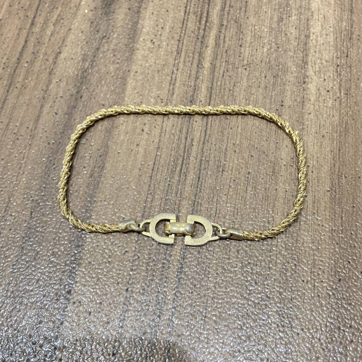Christian Dior クリスチャンディオール ブレスレット ファッション アクセサリー ゴールドカラー レディース ブランド 小物 アイテム拍卖