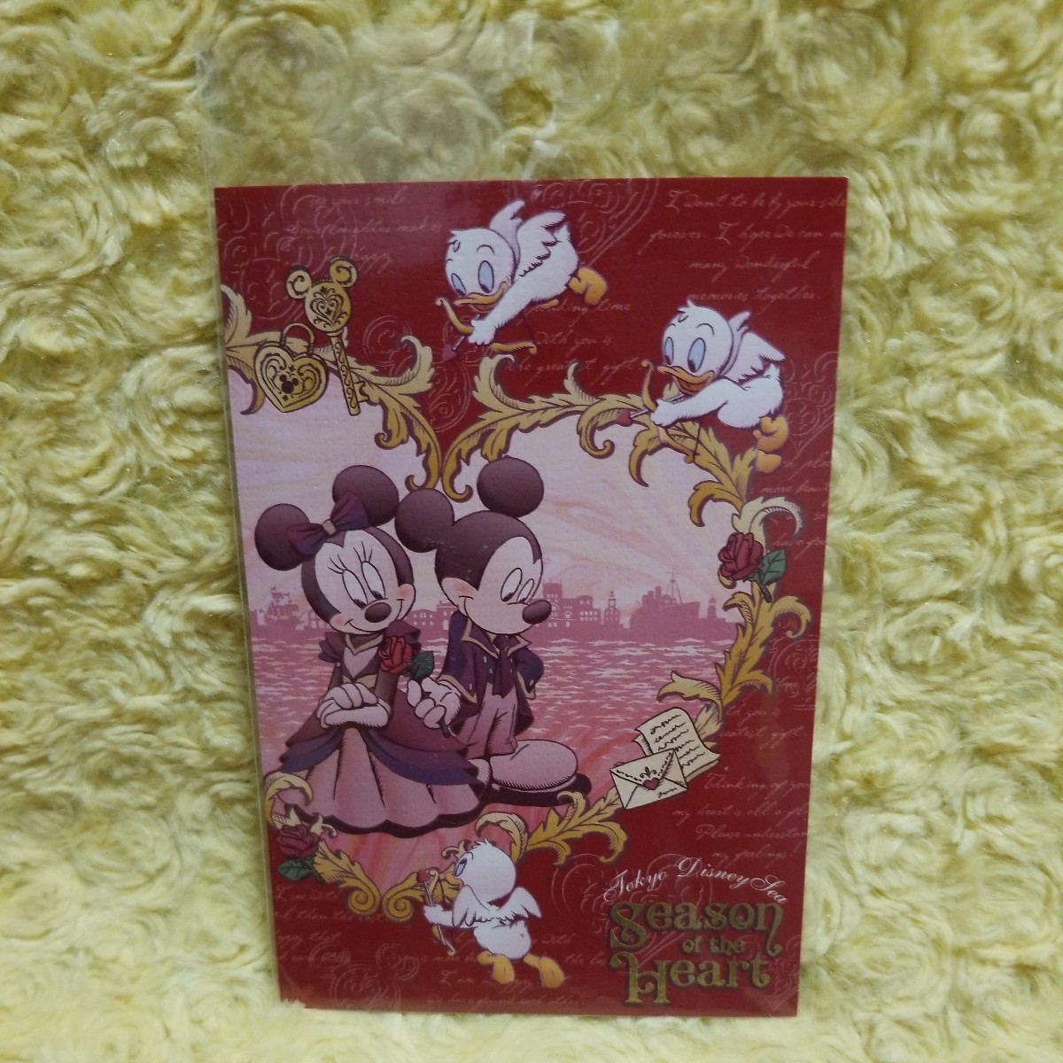 ディズニーシー シーズン・オブ・ハート ポストカード ミッキー ミニー拍卖