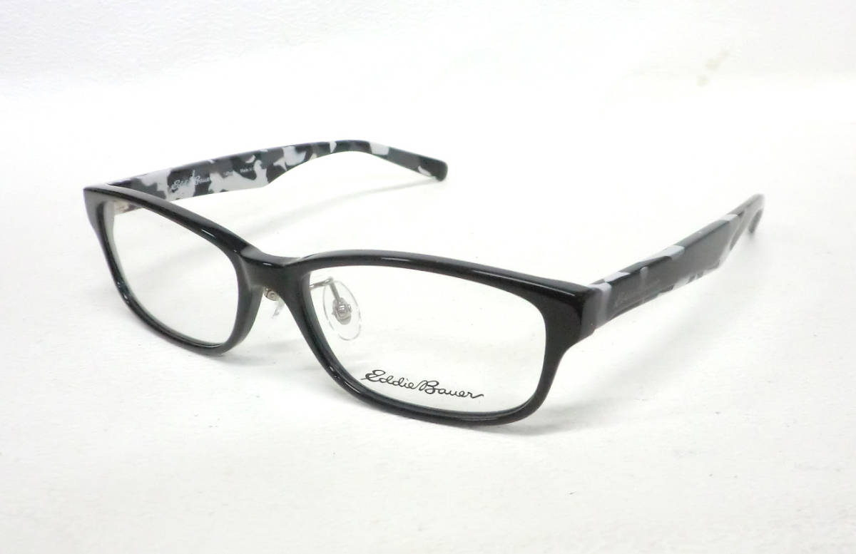 新品★調光度付きサングラス★EddieBauer27315 グレーカモフラ/ブラックセル★定形外送料無料★UVカット度付カラーレンズ選択可拍卖