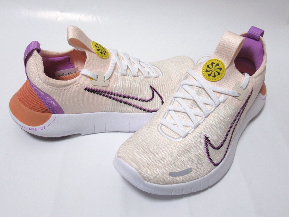 NIKE W FREE RN FK NEXT NATURE ピンク 紫 25.5cm ナイキ フリー ラン フライニット ネクスト DX6482-800拍卖