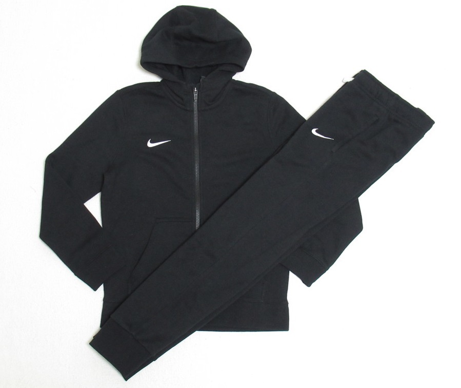 NIKE YHT TM クラブ 19 セットアップ 黒 150 ナイキ パーカー パンツ 裏起毛 上下セット スウェット サッカー AJ1458-010 AJ1549-010拍卖