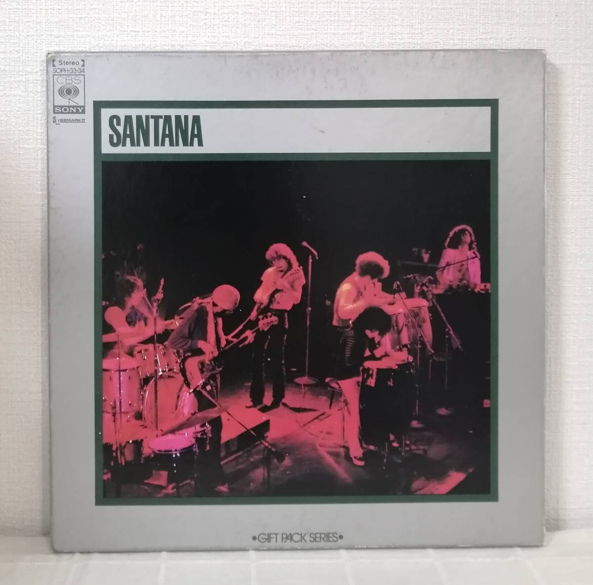 洋LP★ サンタナ SANTANA ギフト・パック・シリーズ GIFT PACK SERIES 2枚組拍卖