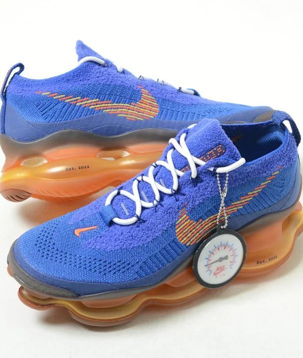 NIKE AIR MAX SCORPION FK SE DX4768-400/27.5cm 足取りに合わせて衝撃を吸収するクッショニングを搭載し、未来的な感覚を追求しています拍卖