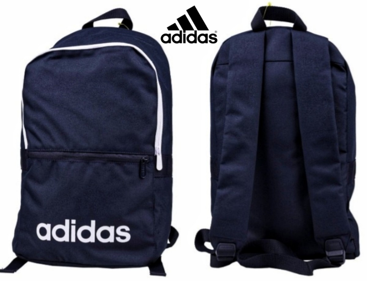 最値!新品!定4389円!パキスタン製!アディダス スポーツ バックパック バッグ/リュックサック/デイパック 男女兼用 ネイビー/紺 ラスト1点!拍卖