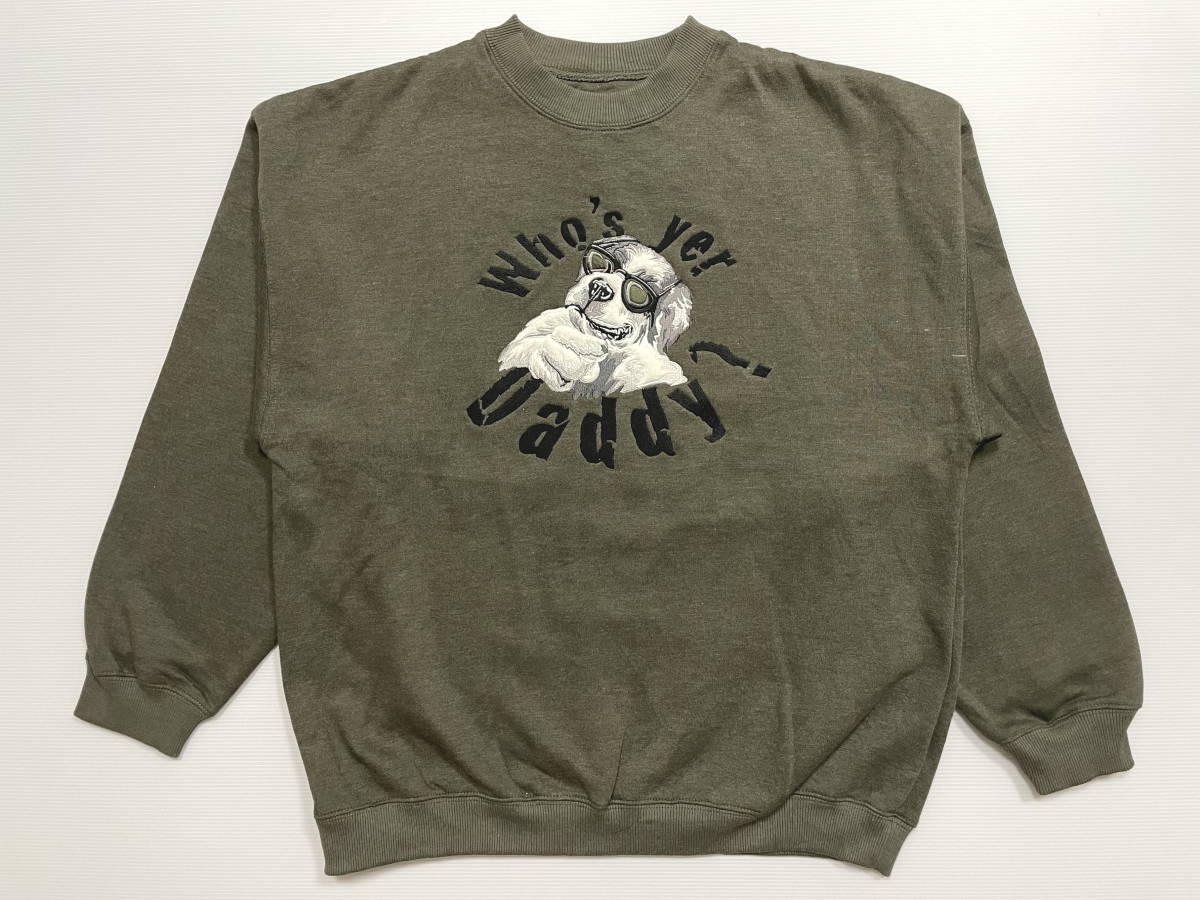 新品 ビッグドッグス BIGDOGS 90s USA企画品 激レア! トレーナー 入手困難 デッドストック品 石瀬5712拍卖