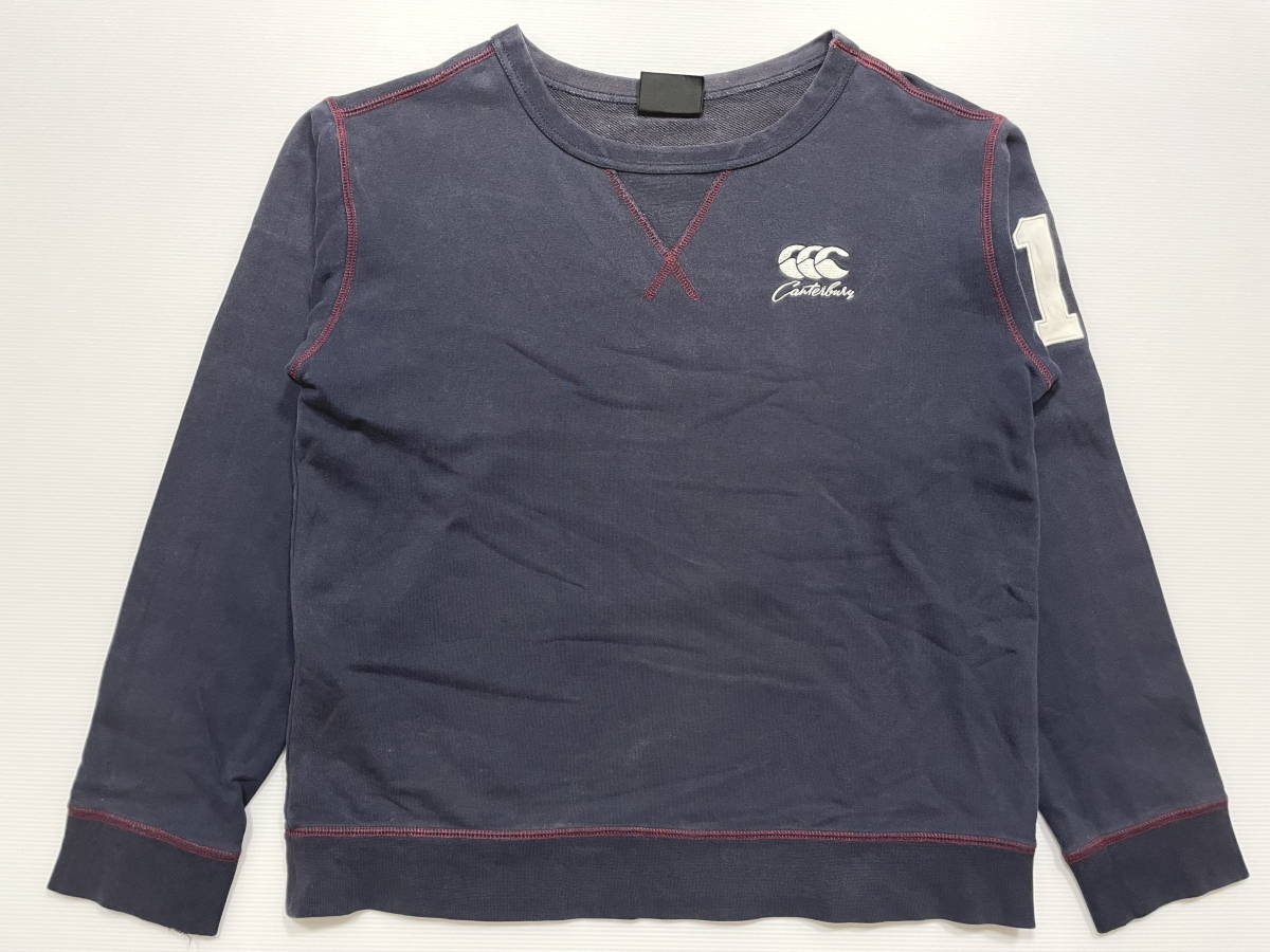 カンタベリー CANTERBURY OF NEWZEALAND ガゼット スウェット 前V トレーナー 石瀬5732拍卖