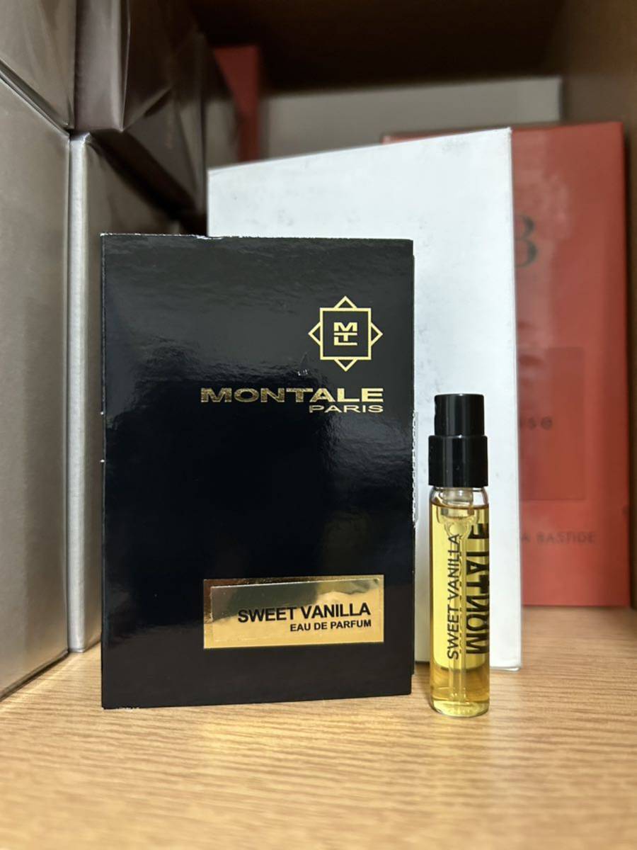 《送料無料》 モンタル スウィート バニラ オードパルファン 2ml サンプル ※未使用※ #アプリコット #スイートバニラ #グルマン拍卖
