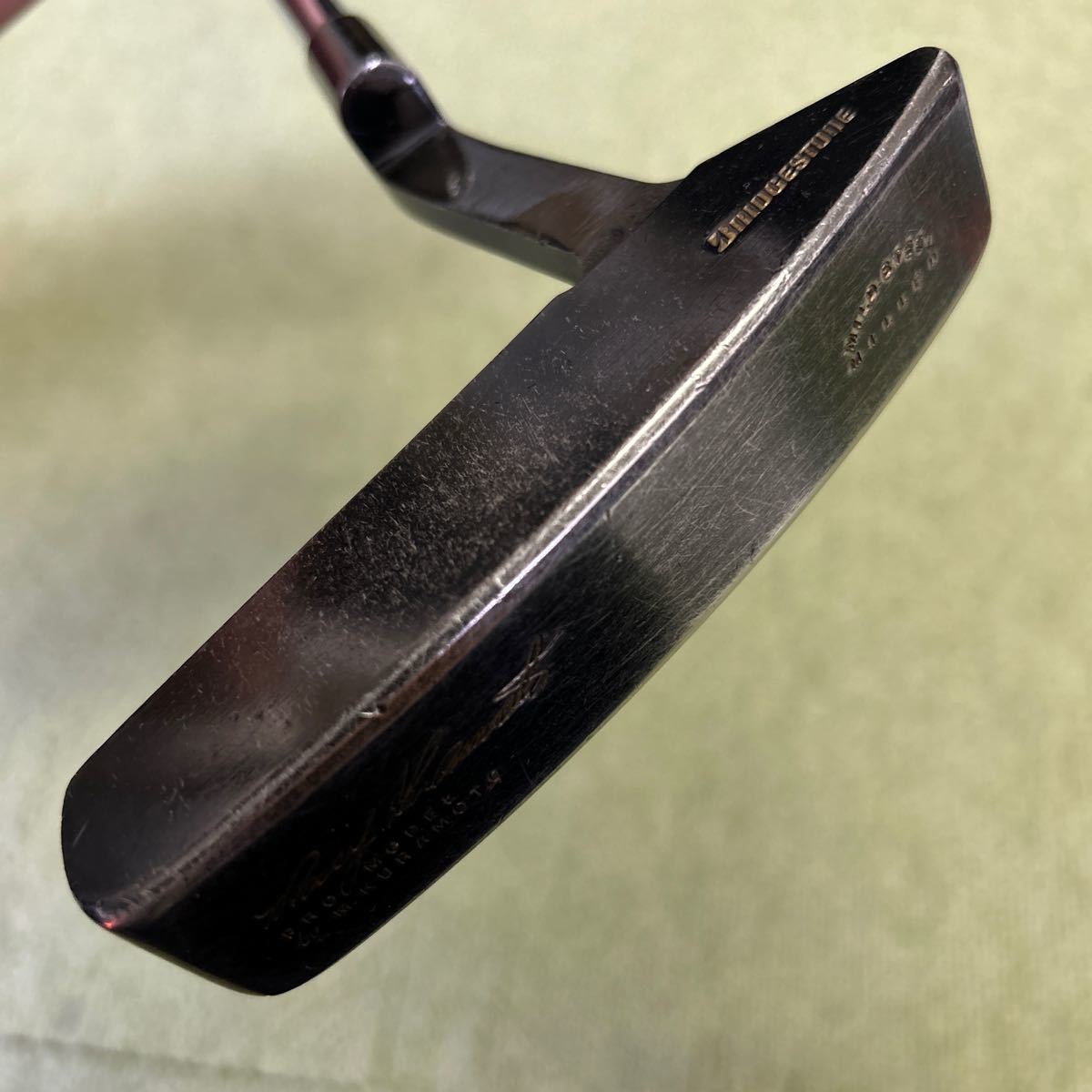 Y001 希少 ブリジストン 倉本昌弘 PROMODEL MILD STEEL MILLED 35インチ 520g拍卖