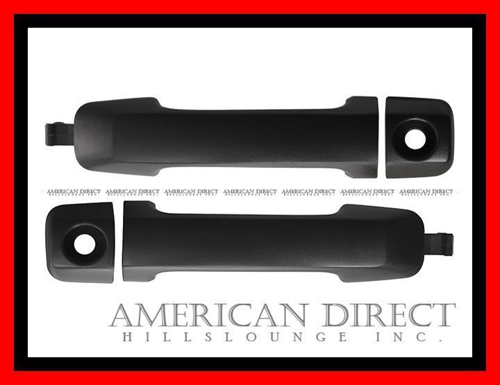 【即納/交換式/ブラック】07-16y US トヨタ FJクルーザー トレイルチーム仕様 ドア ハンドル 左右セット フロント サイド 純正タイプ拍卖