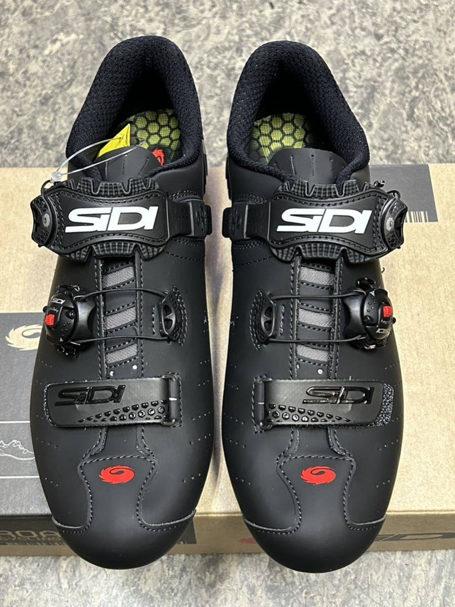 送料込 定価45000円 新品 箱入 自転車用ビンディングシューズ『SIDI ERGO5 42サイズ』シディ エルゴ5 マットブラック拍卖