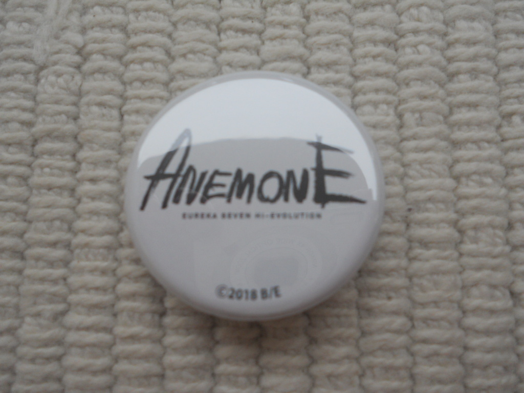 映画 ANEMONE/交響詩篇エウレカセブン ハイエボリューション 入場者特典 第3弾 オリジナル缶バッジ ロゴマーク 未使用新品拍卖