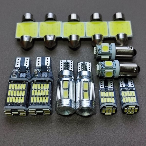 爆光13個セット!200系 ハイエース 4 5 6型 スーパーGLワイド T10 LED ルームランプ ナンバー灯 バックランプ スモール /45/10/26/b5/t31拍卖