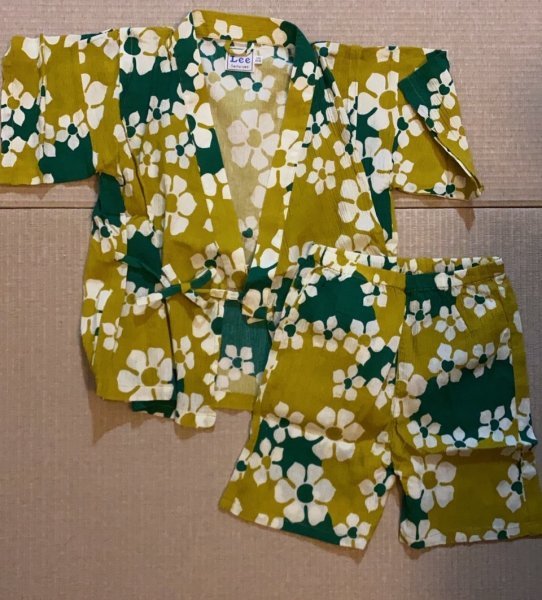 《未使用》 LEE 甚平 LK2235-517 110cm キッズ ベビー 子ども服 男の子 メンズ 夏 お祭り 花火大会 和服 《アウトレット》TAP21拍卖