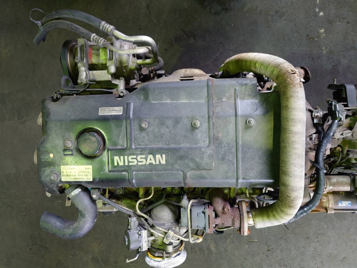 4HF1-1 エンジン 日産 アトラス 平成13年7月 KK-AKR66EA 最高出力90/3100kw/r.p.m エンジン いすゞ エルフ 2023120804 7753792拍卖