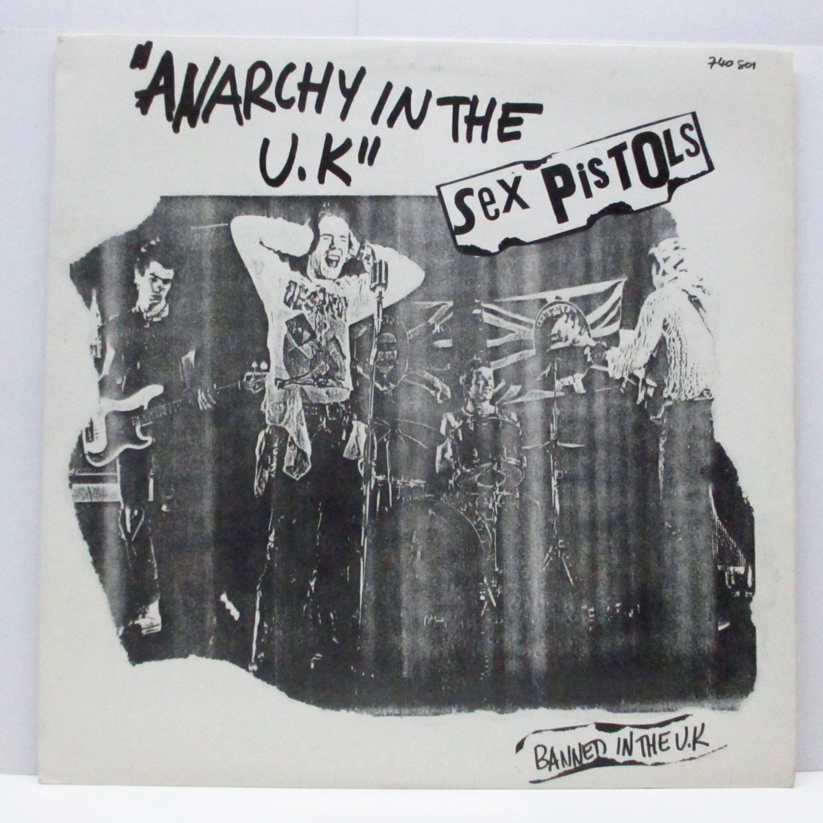SEX PISTOLS-Anarchy In The U.K. (France オリジナル 12/初回「G」プライスコ拍卖
