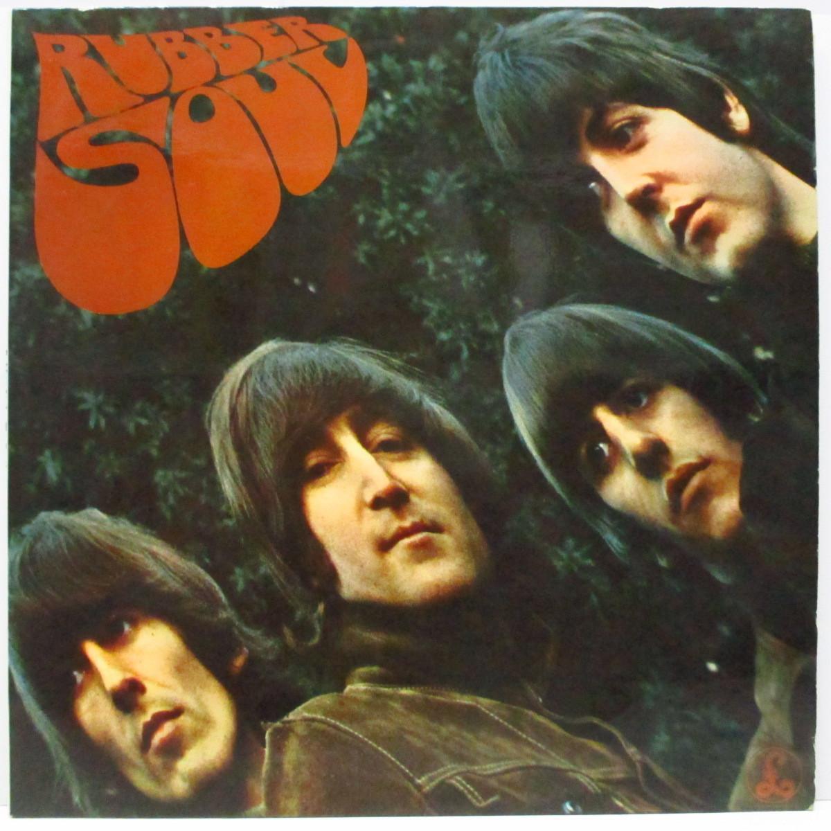 BEATLES-Rubber Soul (UK 初回オリジナル「ラウドMix」ローマン書体ラベ・モノラル LP/G&L拍卖