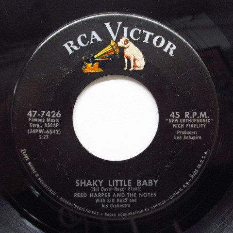 REED HARPER & THE NOTES-Shaky Little Baby (Orig)拍卖