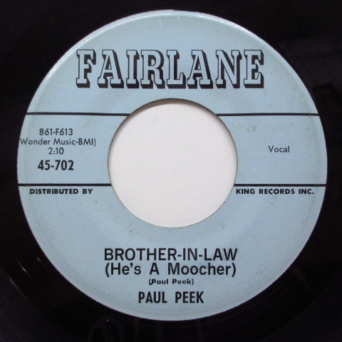 PAUL PEEK-Brother-In-Law (Orig)拍卖