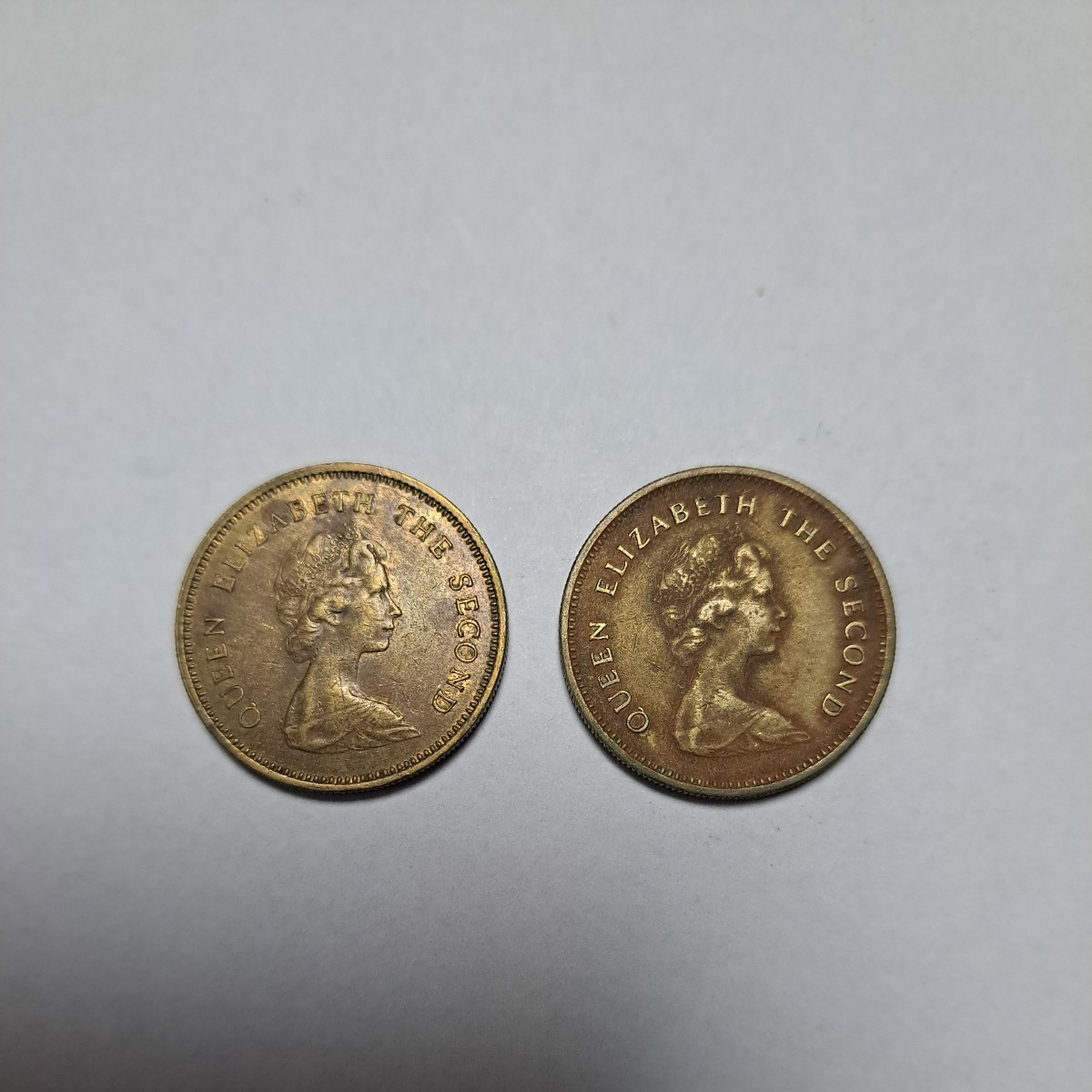 ★香港ドル★硬貨 古銭 coins 50cents 1980 1977 コレクション拍卖
