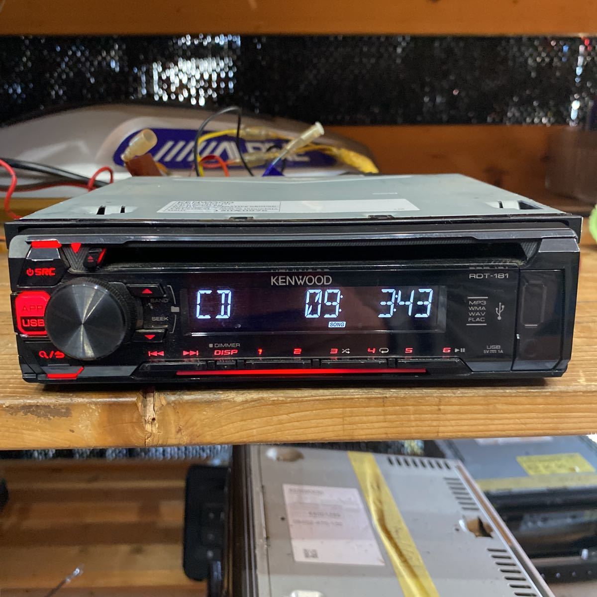 JVC KENWOOD CD/AUX/USB RDT-181拍卖