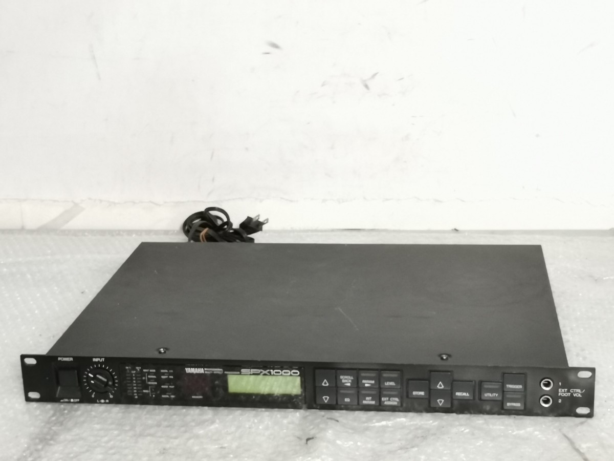 YAMAHASPX1000 エフェクター ジャンク扱い0039拍卖