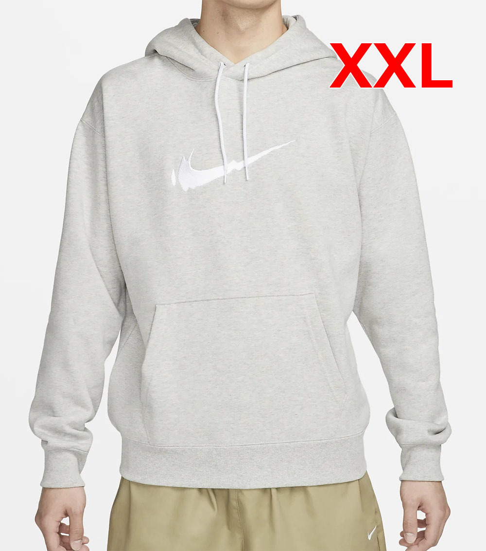 【新品】XXL NIKESB スケートボードパーカー DV9057-050 ナイキフリース グレーヘザー エスビー肉厚ヘビーウェイト拍卖