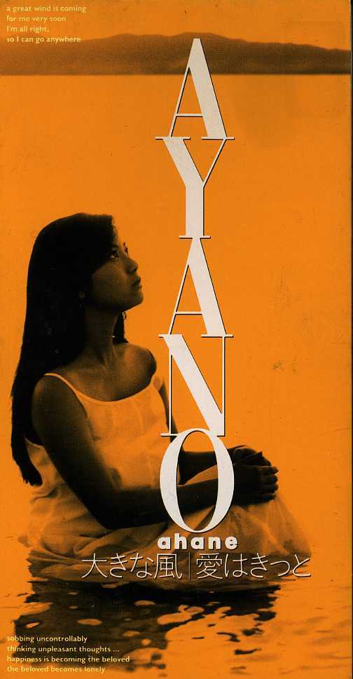 ★8cmCD送料無料★亜波根綾乃 大きな風拍卖