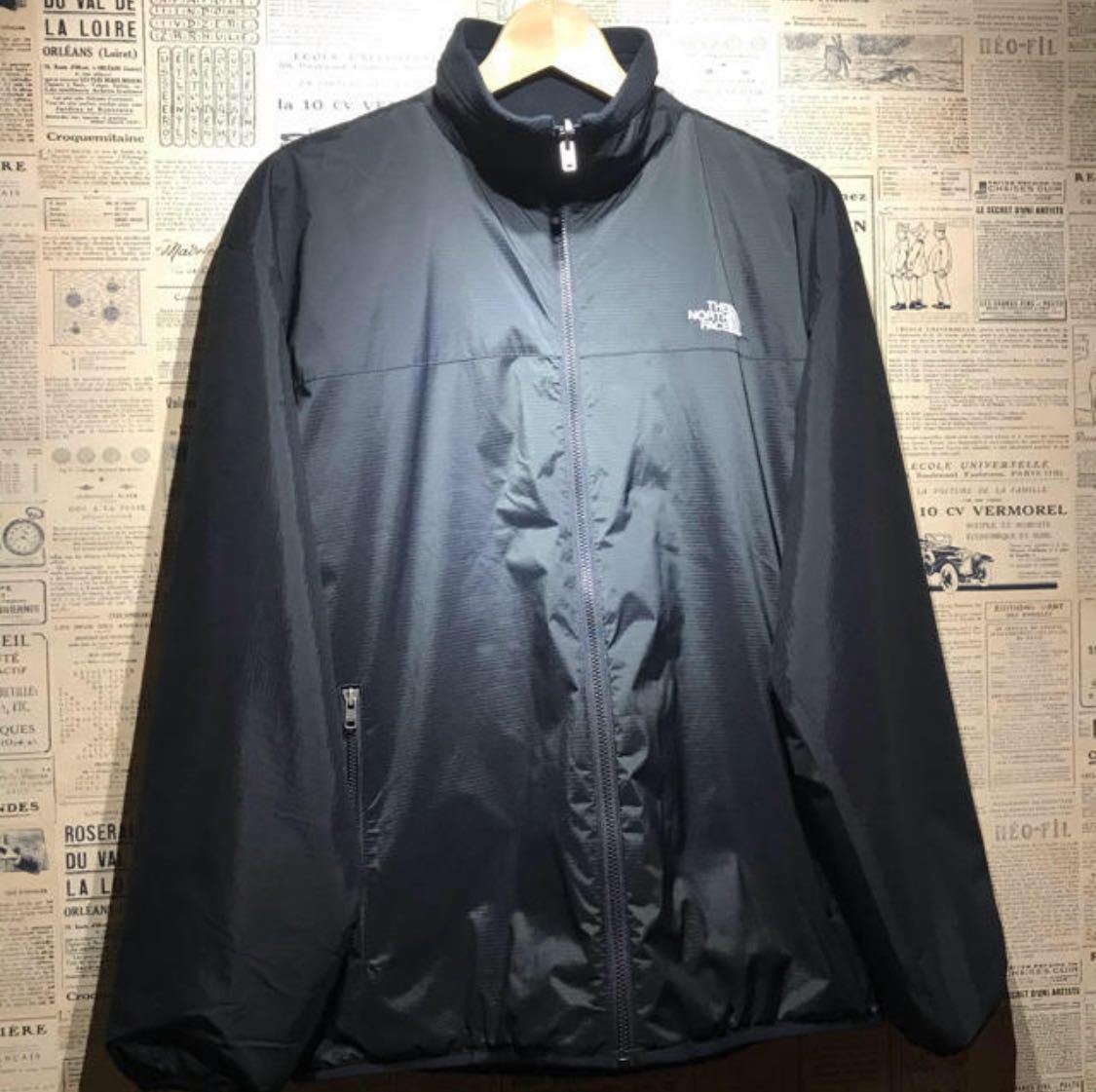 THE NORTH FACE ザ・ノースフェイス リバーシブルナイロンジャケット フリースジャケット size M拍卖