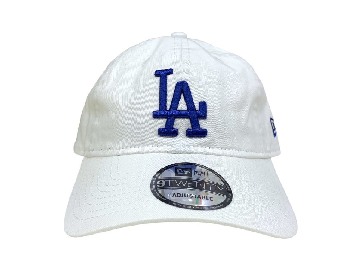 NEWERA(ニューエラ) 9TWENTY CORE CLASSIC CAP Los Angeles Dodgers ロサンゼルス・ドジャース キャップ 60235308 白×青 ウィメンズ/025拍卖