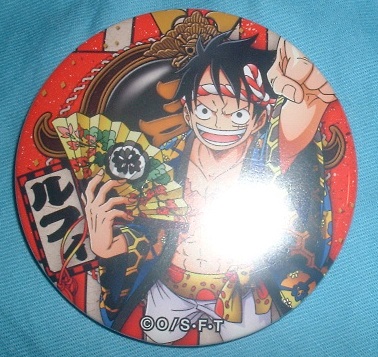 ワンピース 麦わらストア 輩缶バッジ 第8弾 MATSURI ルフィ拍卖