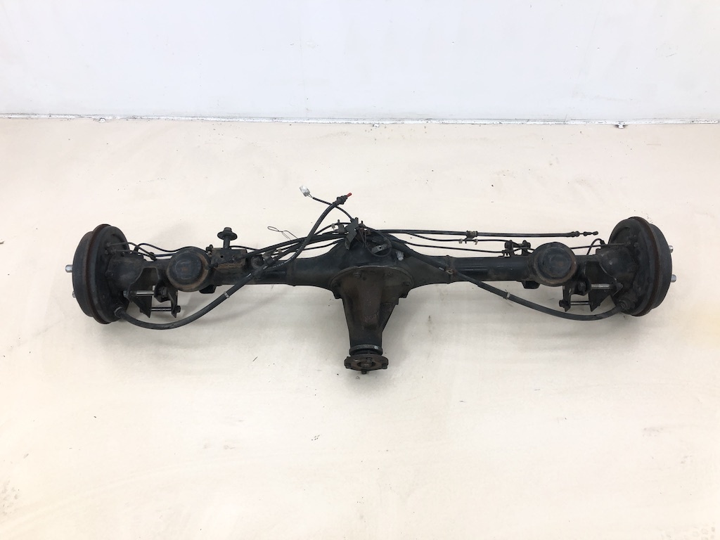 _b159358 スズキ エブリイワゴン ジョイポップターボPZ DA62W アクスル ホーシング リア リヤ デフ ドラムブレーキ ワイヤー ホース ABS拍卖