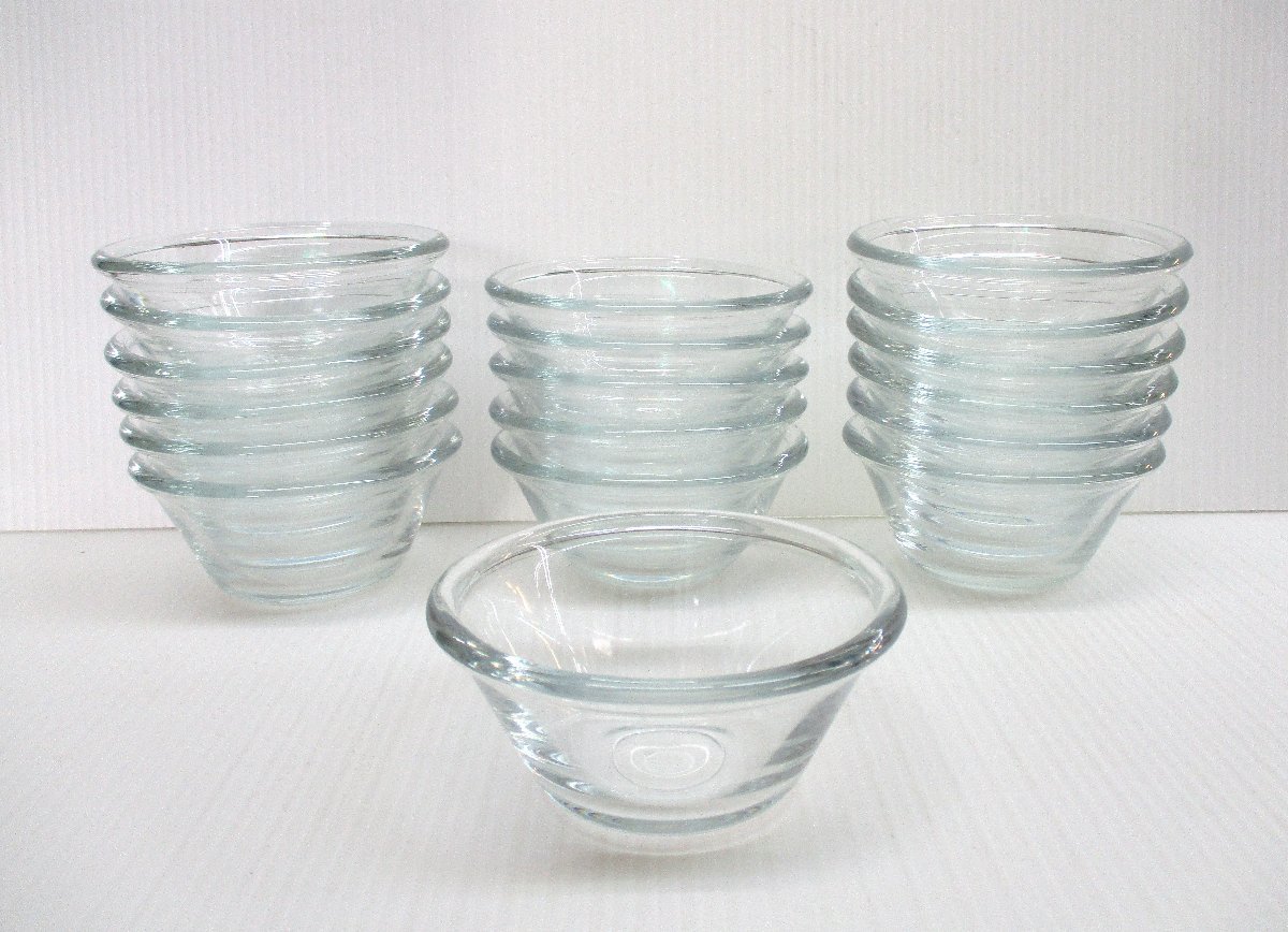 ★ 93639 ガラスボウル 18個セット φ11.5xH5.3cm モーニング用サラダボウル 厚手のガラス ★*拍卖