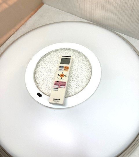 照明器具 シーリング 8畳 シャープ DL-C314K 白 電球色 八重桜 ソメイヨシノ 常夜灯 リモコン付 92980 ★*拍卖