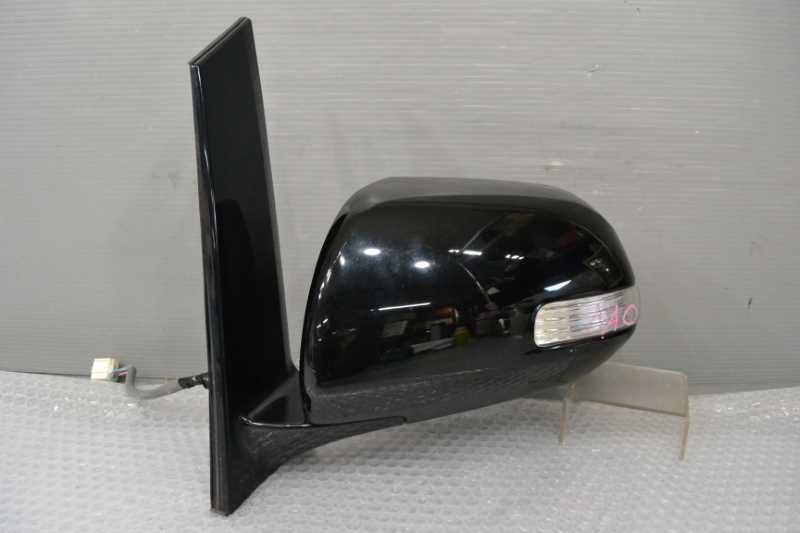 ヴェルファイア 24Z 前期(ANH20) 純正 破損無 取付OK 動作保証 左 ドアミラー 7P 電格 ウィンカー付 202 / 87940-58070 k077893拍卖
