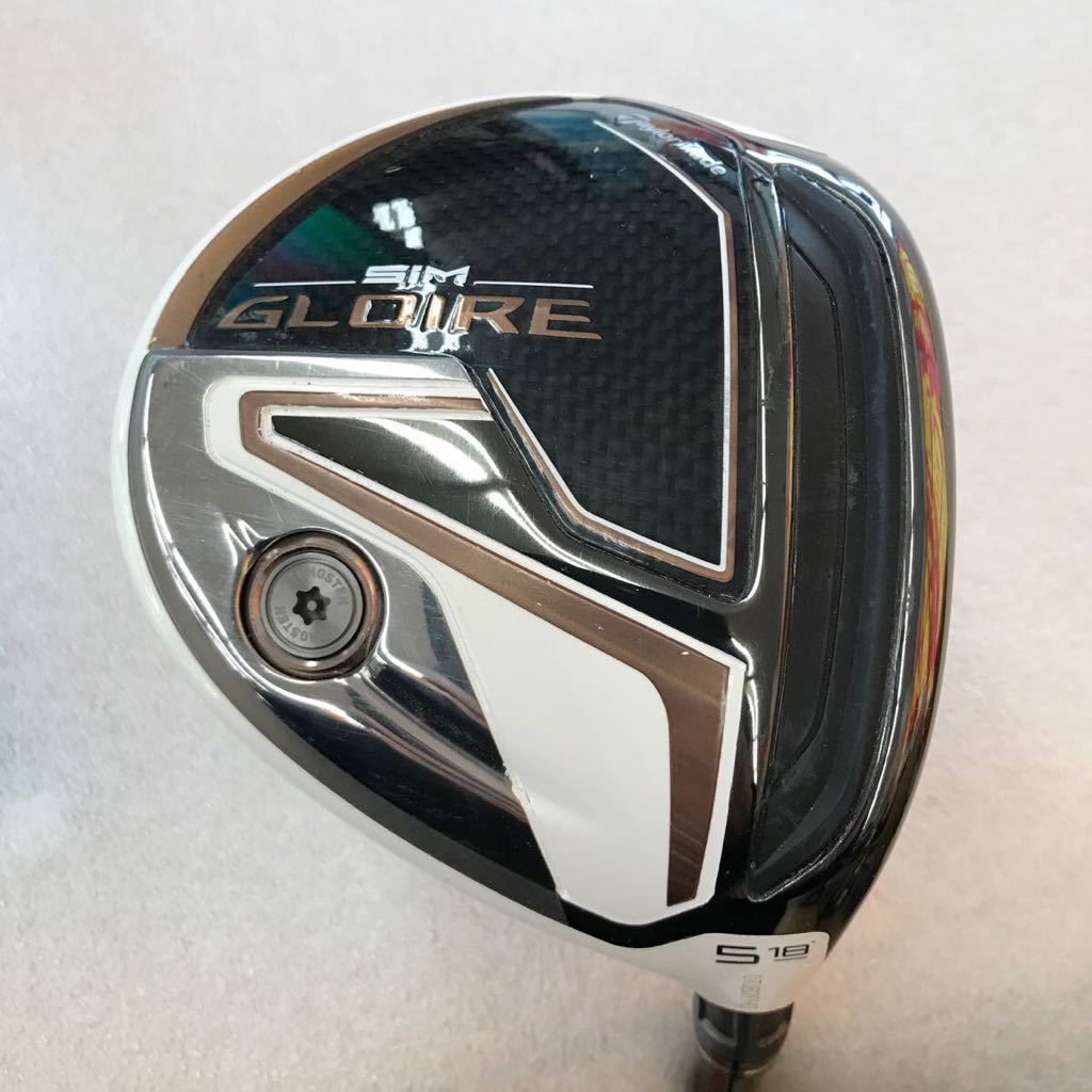 【即決価格】【FW】テーラーメイド/SIMグローレ/18度/AIR SPD TM/FLEX SR/カバー有り拍卖